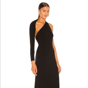 Solace London black gown size 2